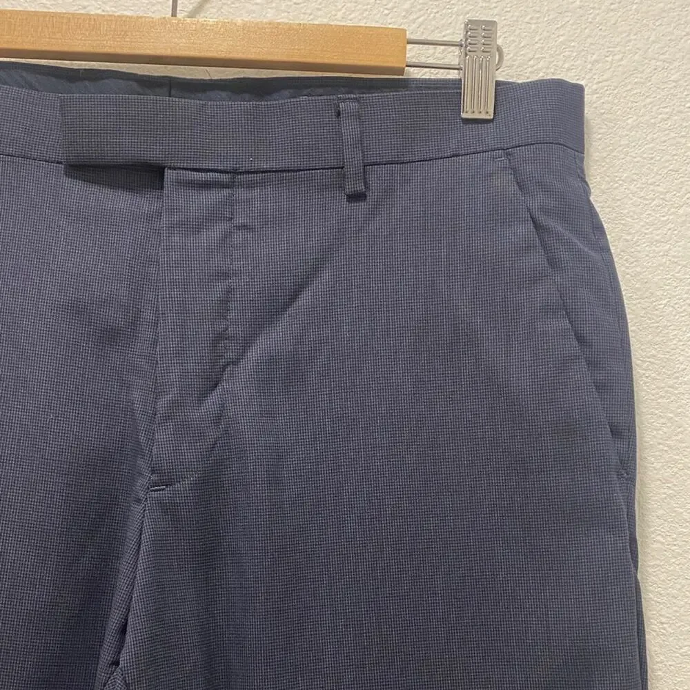 Banana Republic Classic Navy Men's Dress Pants Tailored Fit - 33x30